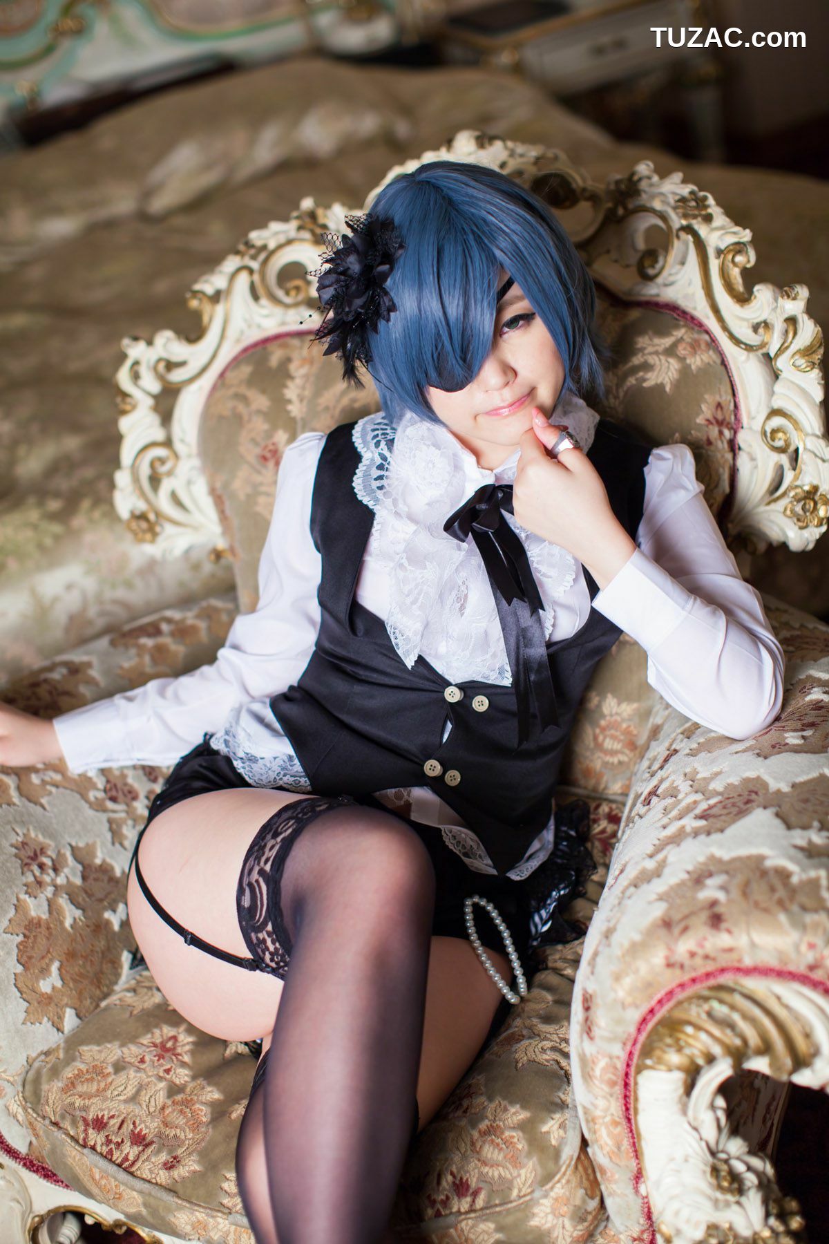 日本CosPlay_木村つな (木村都那) 《Kuroshitsuji》Ciel Phantomhive 写真集[47P]
