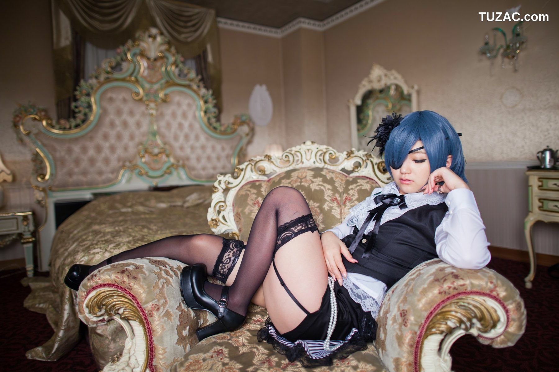 日本CosPlay_木村つな (木村都那) 《Kuroshitsuji》Ciel Phantomhive 写真集[47P]