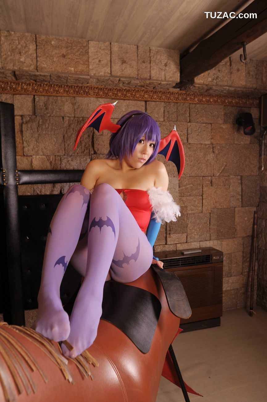 日本CosPlay_林檎蜜紀 《ヴァンパイア Vampire》Morrigan 写真集