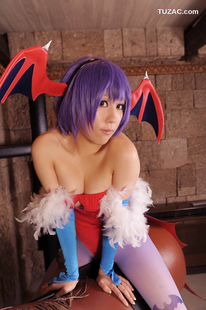日本CosPlay_林檎蜜紀 《ヴァンパイア Vampire》Morrigan 写真集