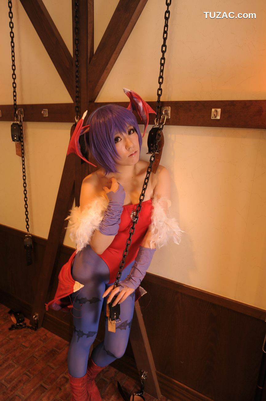 日本CosPlay_林檎蜜紀 《ヴァンパイア Vampire》Morrigan 写真集