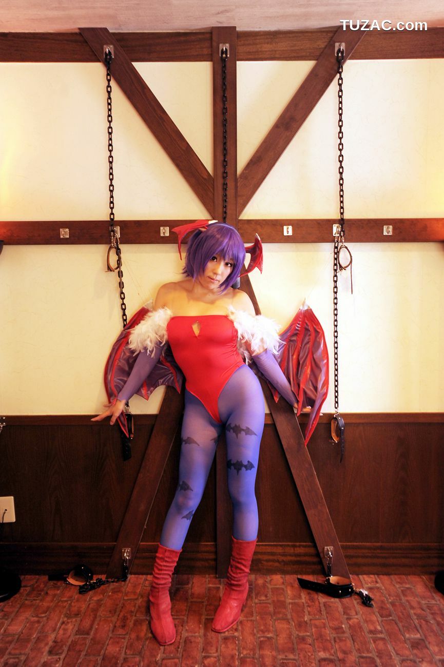日本CosPlay_林檎蜜紀 《ヴァンパイア Vampire》Morrigan 写真集