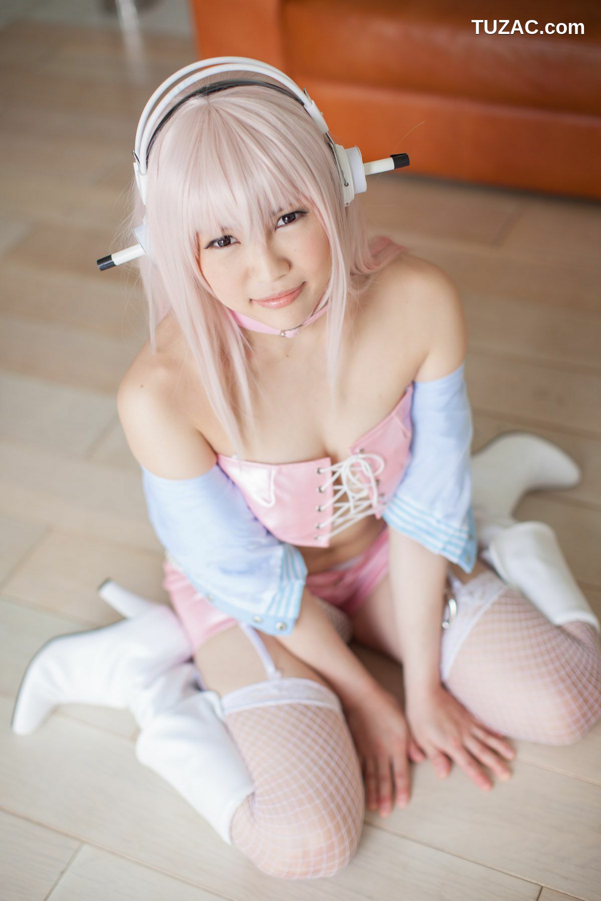 日本CosPlay_沙藤ユリ (Satou Yuri) 《Sonicomi》Super Sonico 写真集[98P]