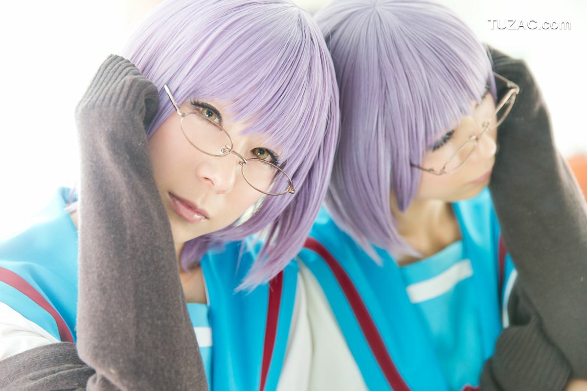 日本CosPlay_浅井まみ《Suzumiya Haruhi no Yuuutsu》Nagato Yuki 写真集[110P]