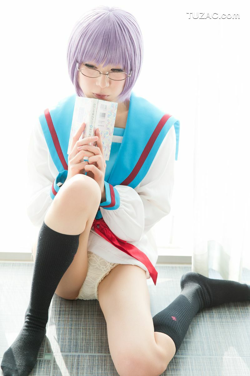 日本CosPlay_浅井まみ《Suzumiya Haruhi no Yuuutsu》Nagato Yuki 写真集[110P]