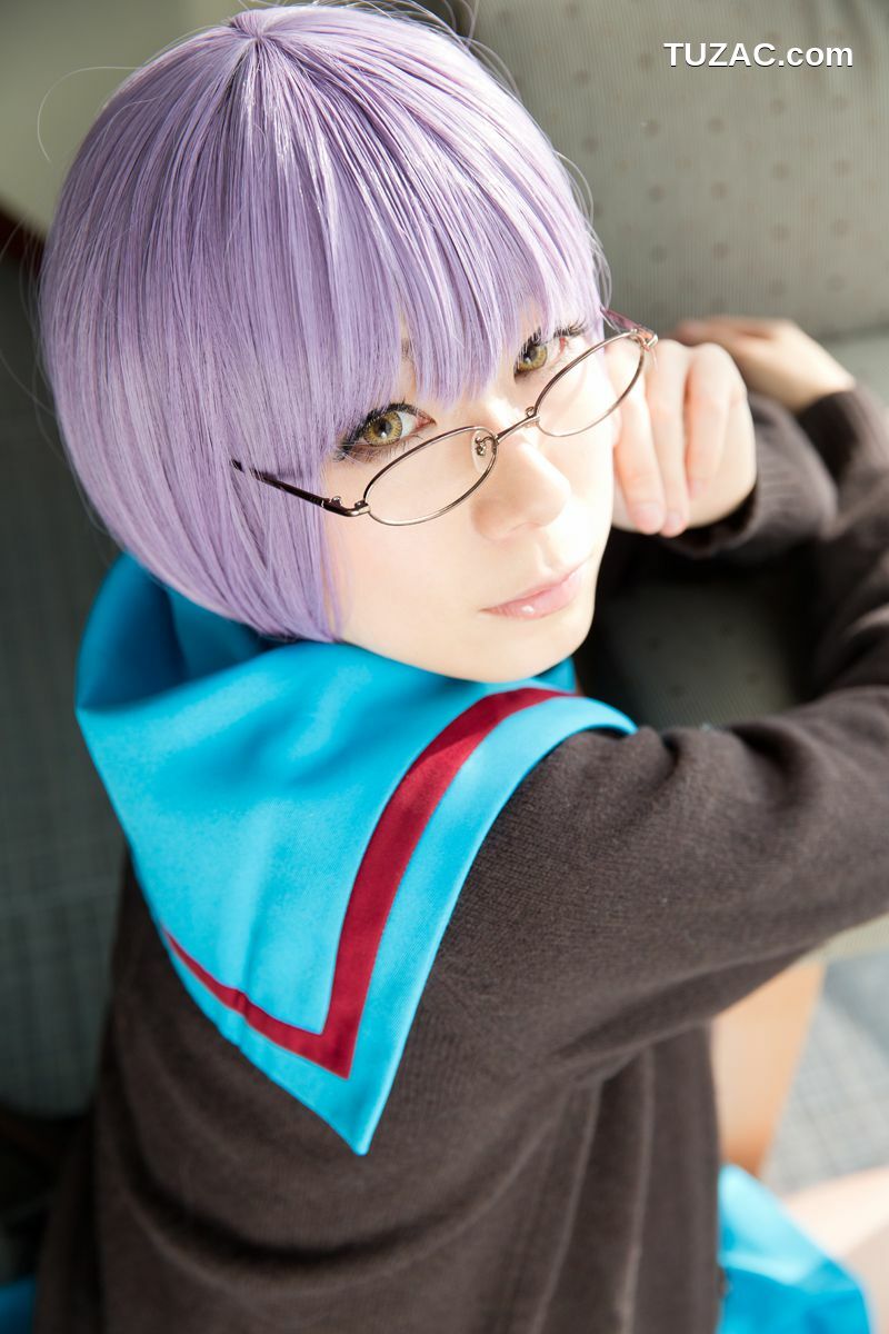 日本CosPlay_浅井まみ《Suzumiya Haruhi no Yuuutsu》Nagato Yuki 写真集[110P]