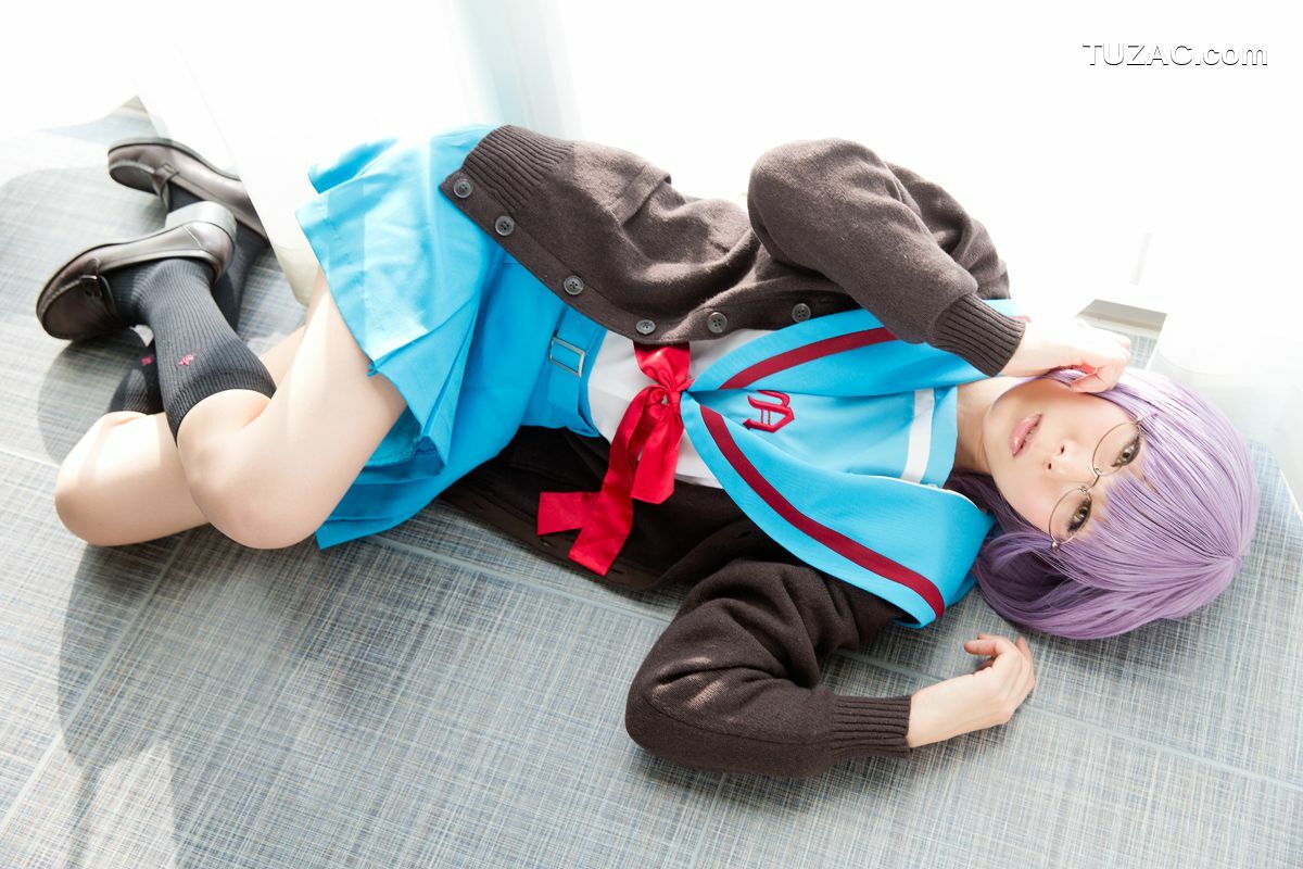 日本CosPlay_浅井まみ《Suzumiya Haruhi no Yuuutsu》Nagato Yuki 写真集[110P]