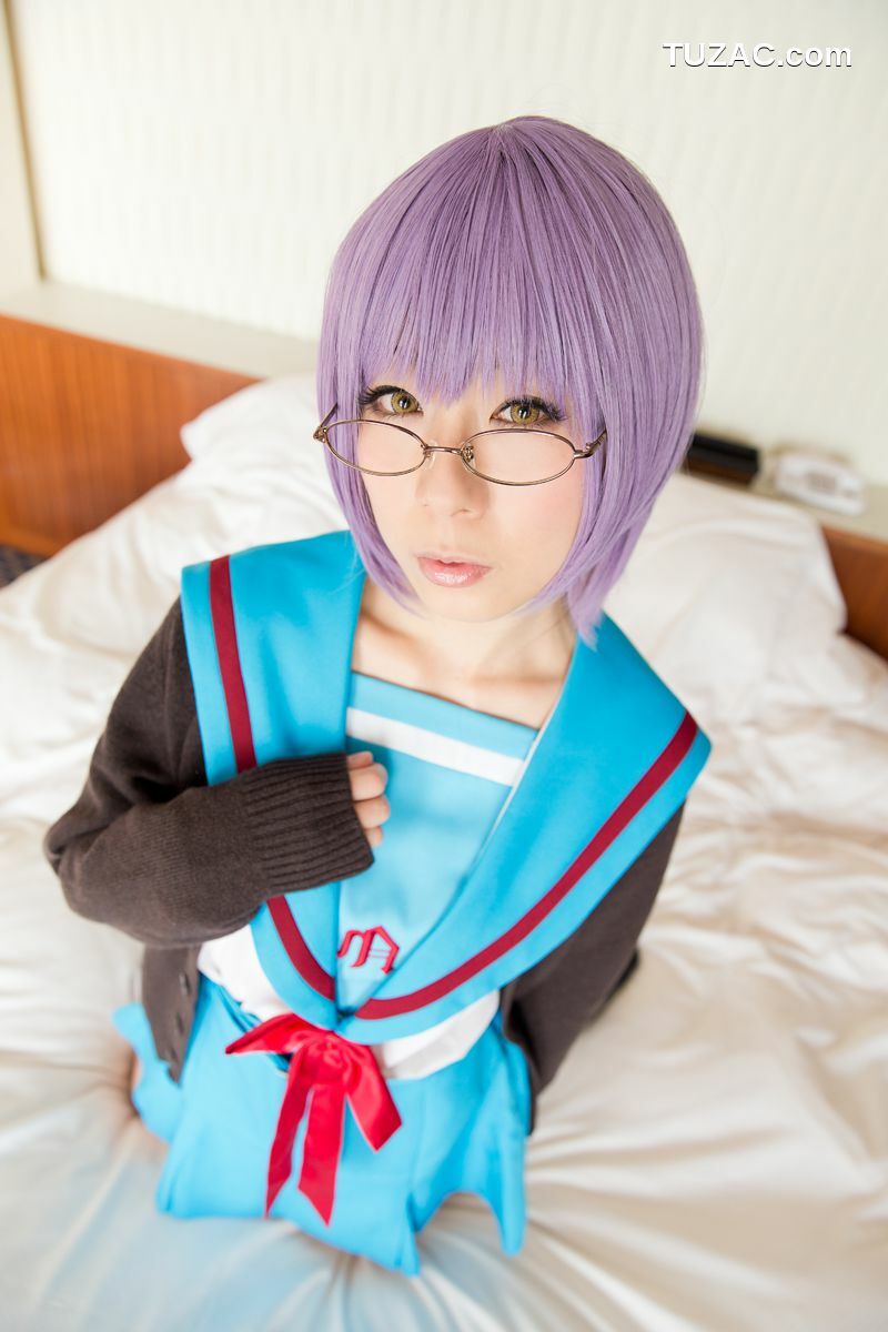 日本CosPlay_浅井まみ《Suzumiya Haruhi no Yuuutsu》Nagato Yuki 写真集[110P]
