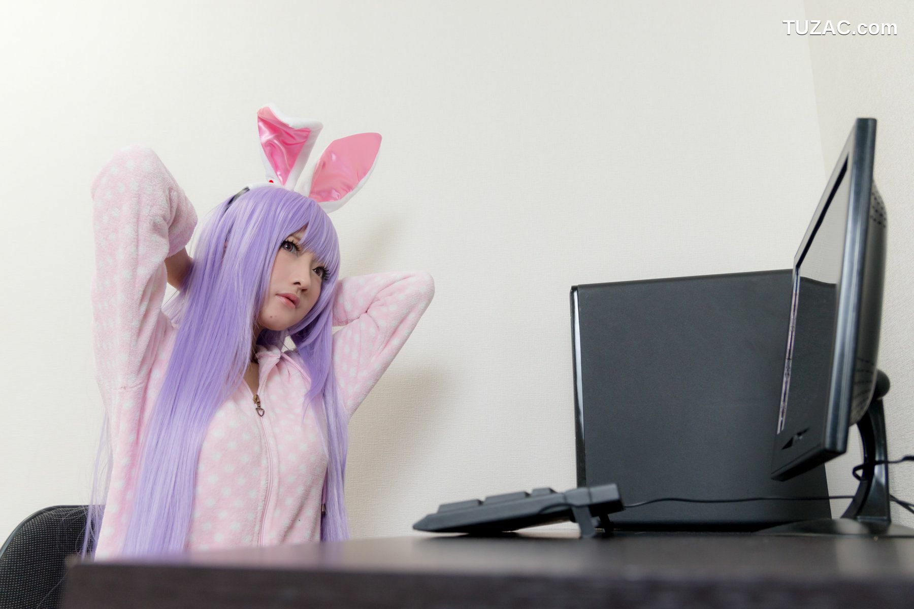 日本CosPlay_火将ロシエル (Kasyou Rosiel) 《東方Project》鈴仙&middot;優曇華院&middot;イナバ 写真集