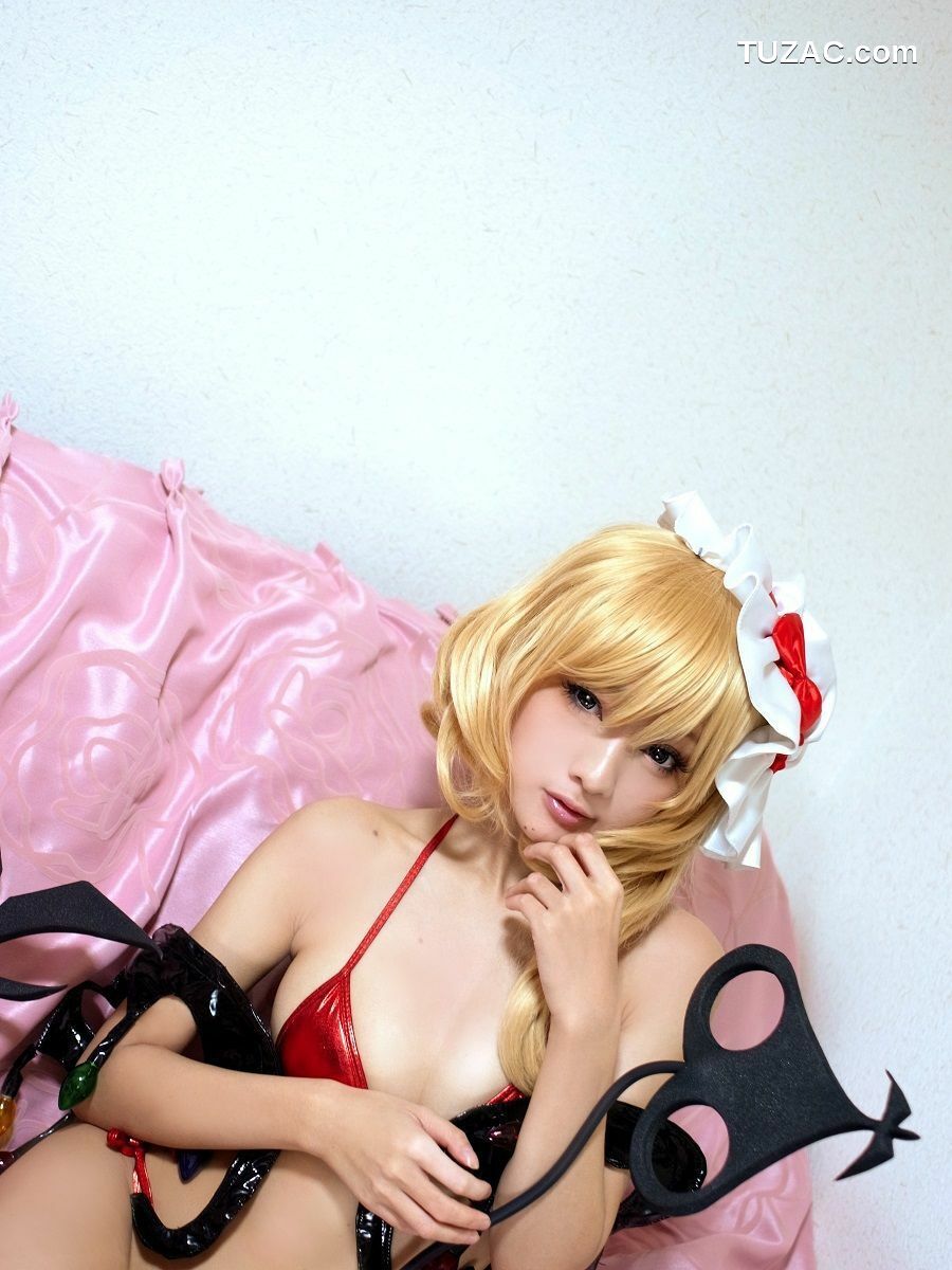 日本CosPlay_火将ロシエル 《Touhou Project》Hakurei Reimu+Flandre Scarlet 写真集[100P]