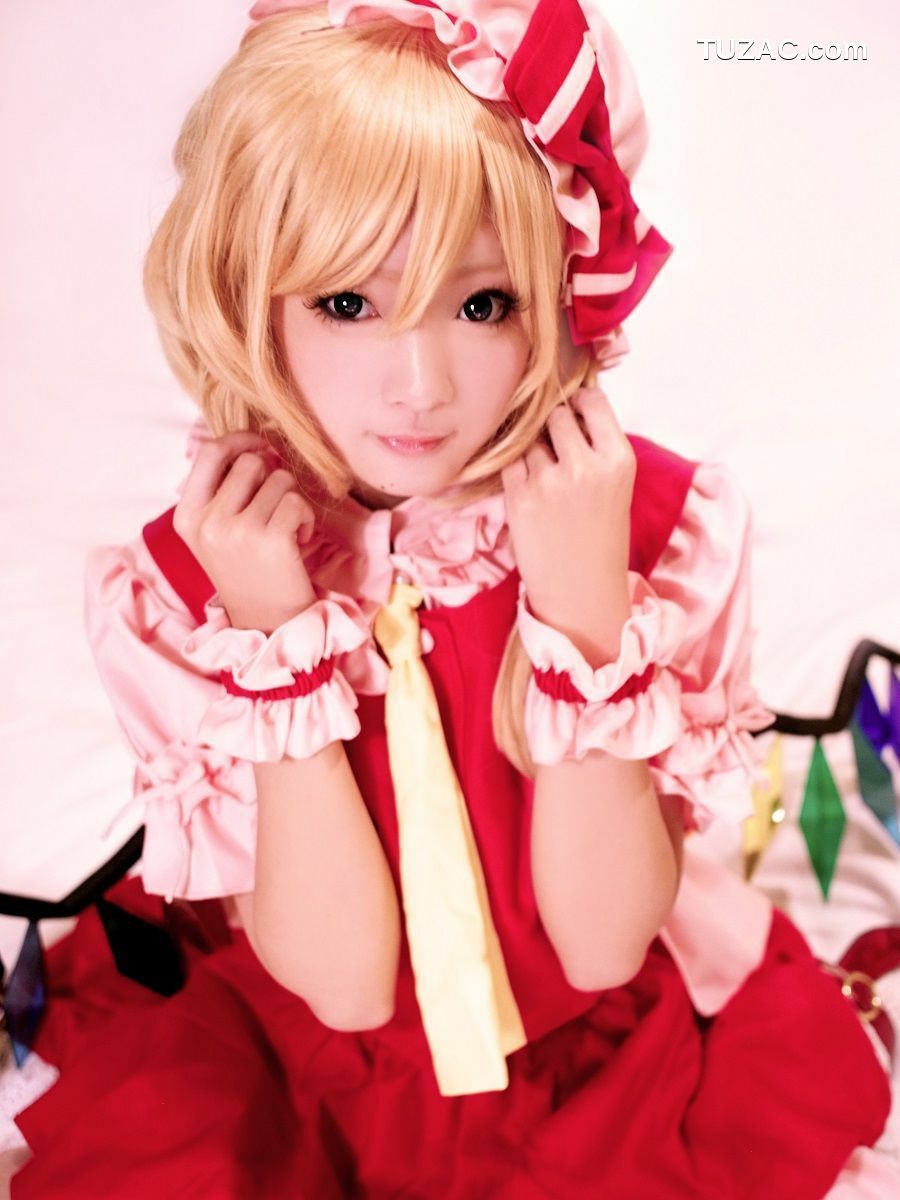 日本CosPlay_火将ロシエル 《Touhou Project》Hakurei Reimu+Flandre Scarlet 写真集[100P]