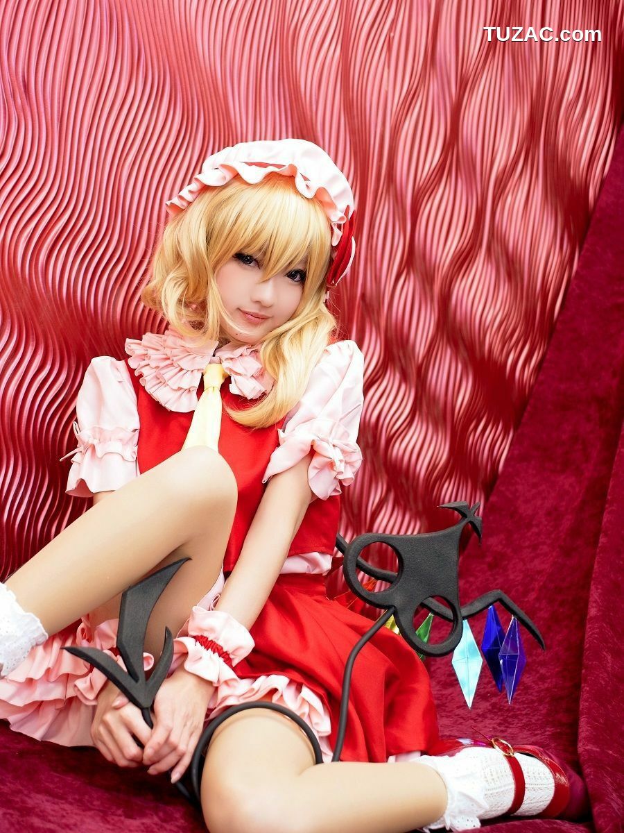 日本CosPlay_火将ロシエル 《Touhou Project》Hakurei Reimu+Flandre Scarlet 写真集[100P]
