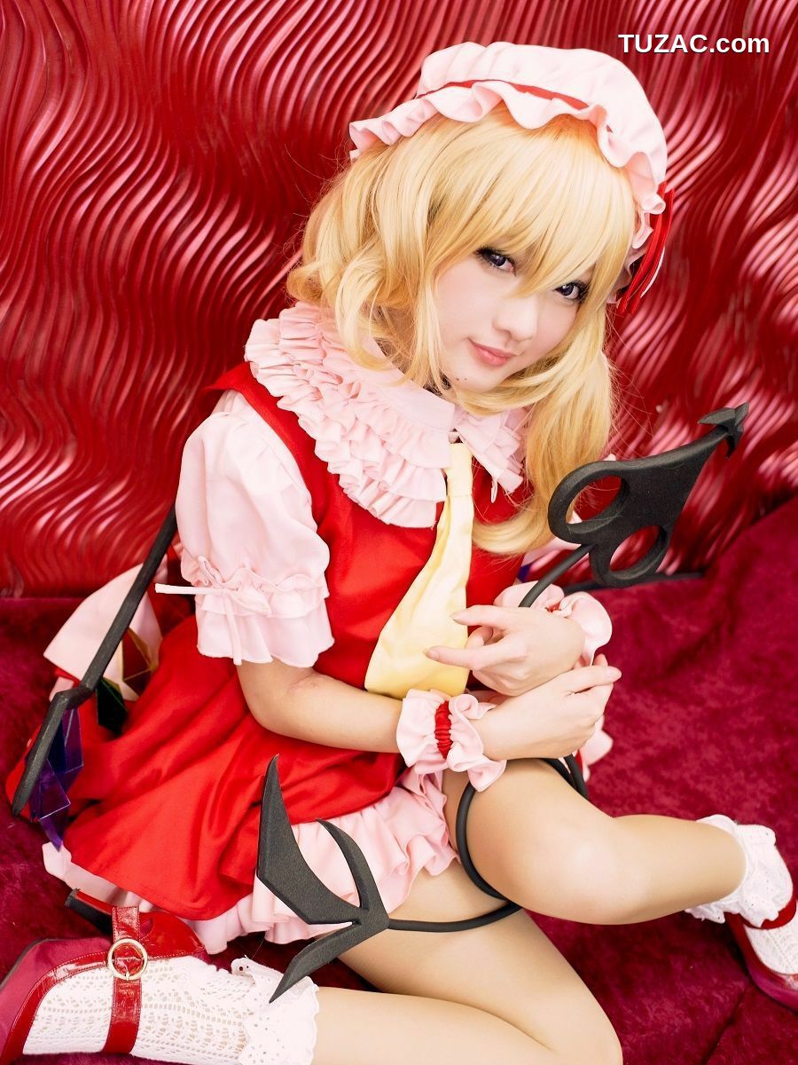 日本CosPlay_火将ロシエル 《Touhou Project》Hakurei Reimu+Flandre Scarlet 写真集[100P]