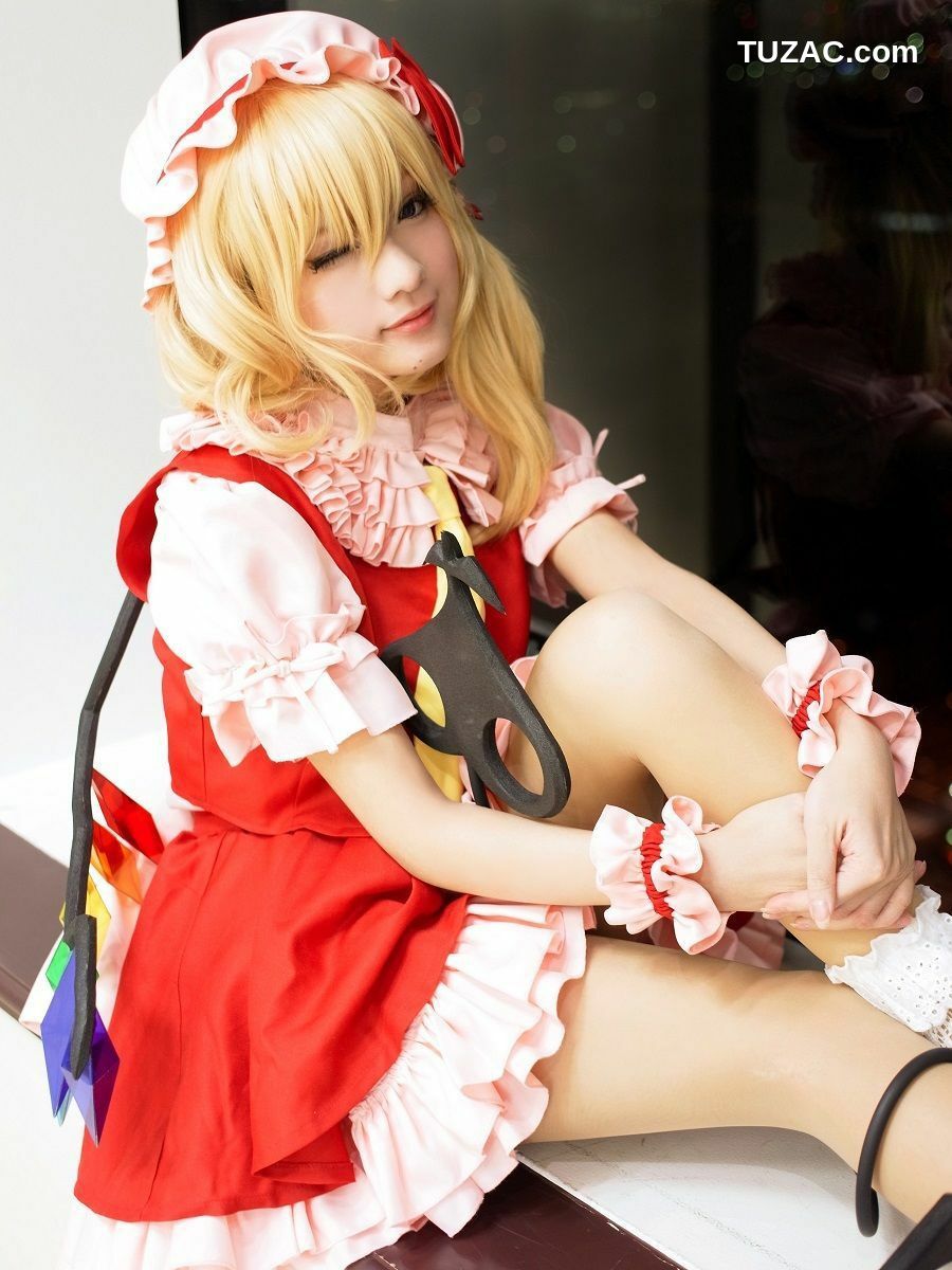 日本CosPlay_火将ロシエル 《Touhou Project》Hakurei Reimu+Flandre Scarlet 写真集[100P]