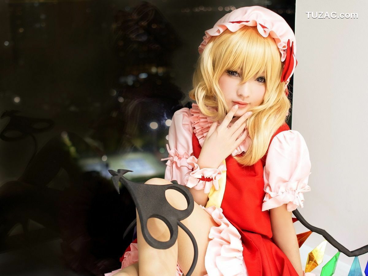 日本CosPlay_火将ロシエル 《Touhou Project》Hakurei Reimu+Flandre Scarlet 写真集[100P]