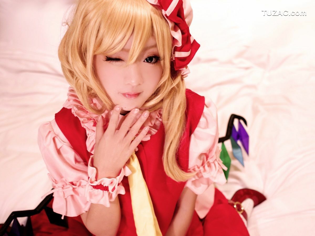 日本CosPlay_火将ロシエル 《Touhou Project》Hakurei Reimu+Flandre Scarlet 写真集[100P]