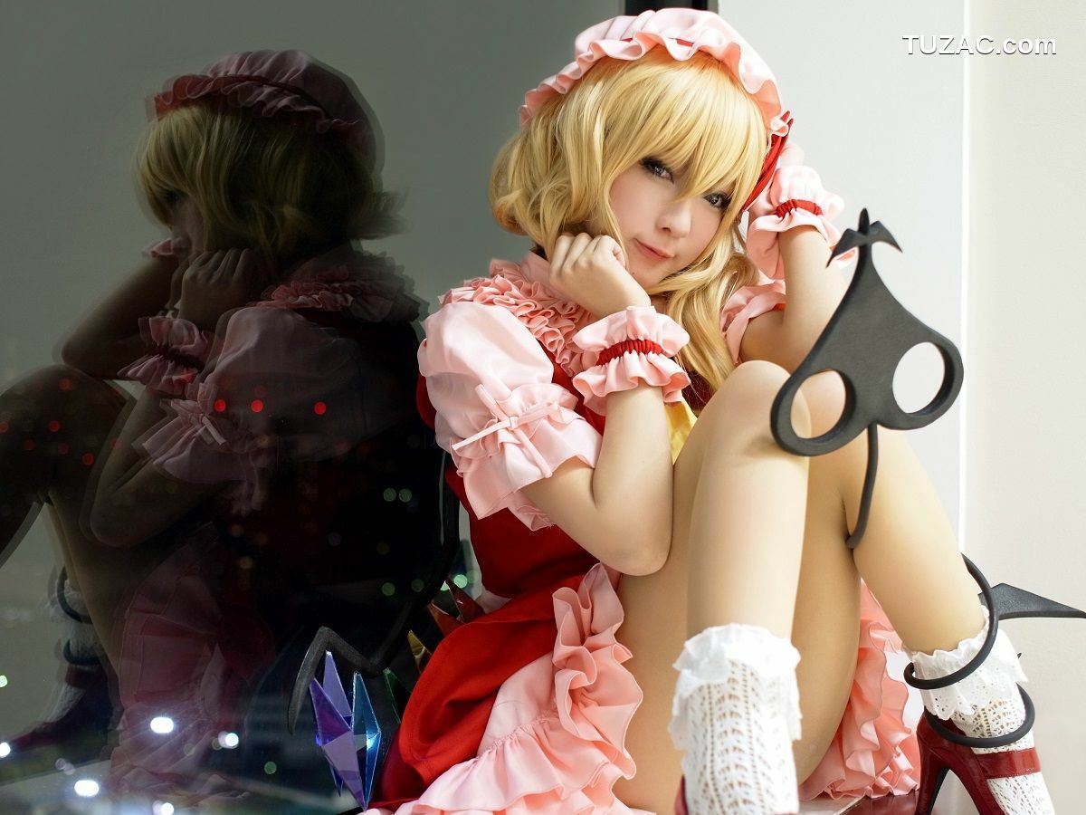 日本CosPlay_火将ロシエル 《Touhou Project》Hakurei Reimu+Flandre Scarlet 写真集[100P]