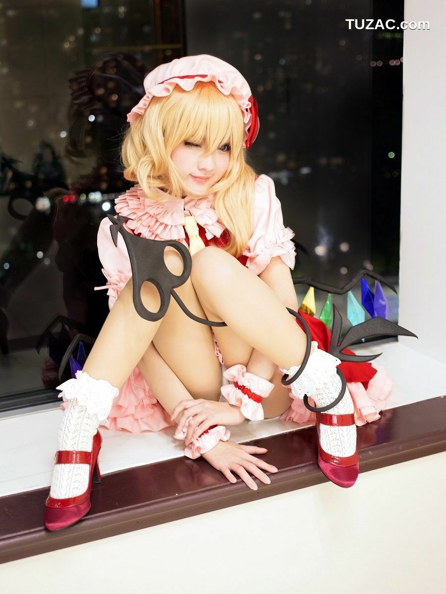 日本CosPlay_火将ロシエル 《Touhou Project》Hakurei Reimu+Flandre Scarlet 写真集[100P]