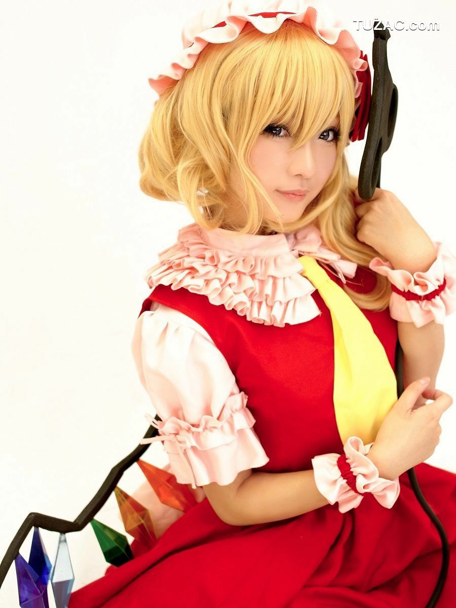 日本CosPlay_火将ロシエル 《Touhou Project》Hakurei Reimu+Flandre Scarlet 写真集[100P]