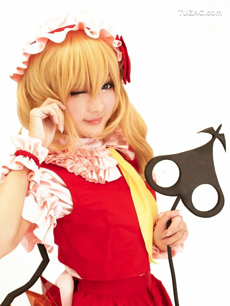 日本CosPlay_火将ロシエル 《Touhou Project》Hakurei Reimu+Flandre Scarlet 写真集[100P]