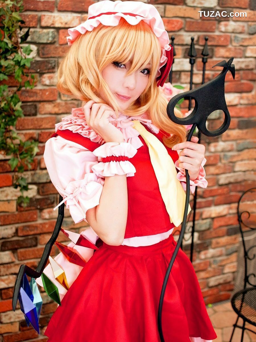 日本CosPlay_火将ロシエル 《Touhou Project》Hakurei Reimu+Flandre Scarlet 写真集[100P]