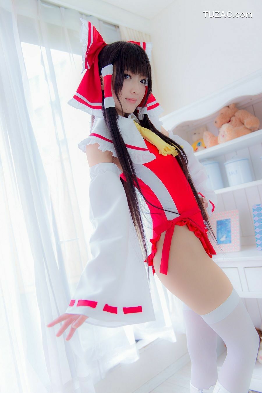 日本CosPlay_火将ロシエル 《Touhou Project》Hakurei Reimu+Flandre Scarlet 写真集[100P]