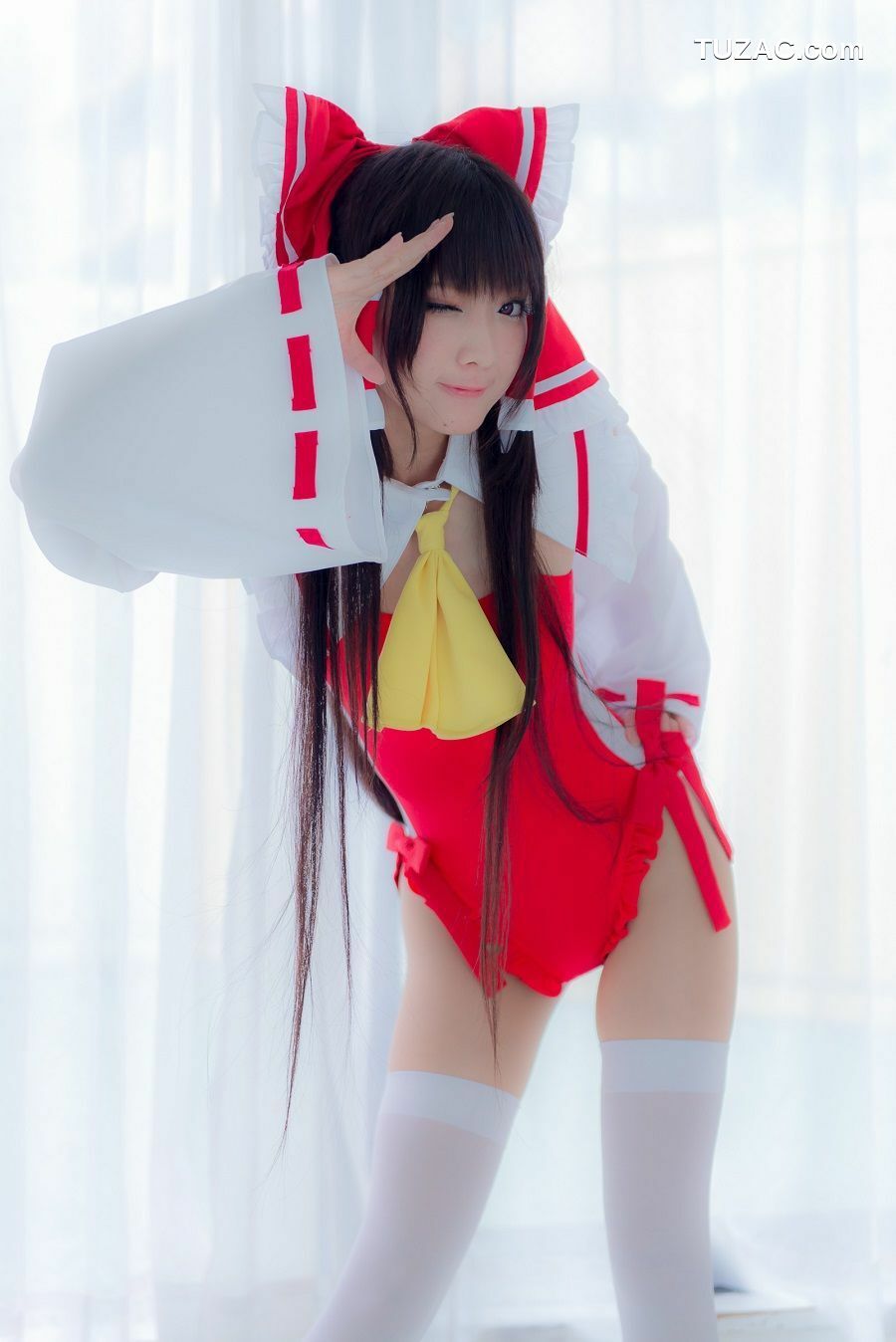 日本CosPlay_火将ロシエル 《Touhou Project》Hakurei Reimu+Flandre Scarlet 写真集[100P]