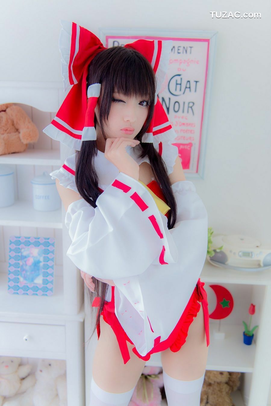 日本CosPlay_火将ロシエル 《Touhou Project》Hakurei Reimu+Flandre Scarlet 写真集[100P]