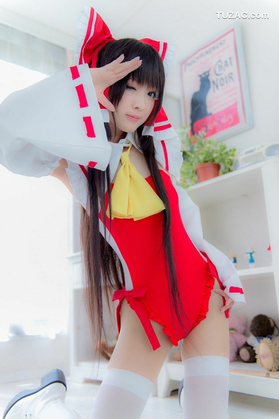 日本CosPlay_火将ロシエル 《Touhou Project》Hakurei Reimu+Flandre Scarlet 写真集[100P]