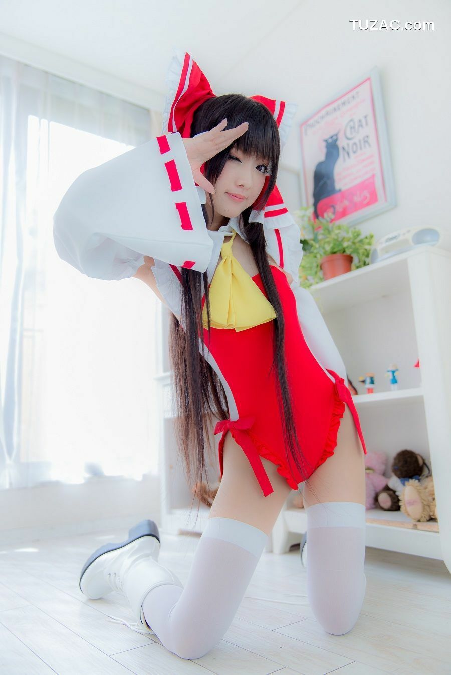 日本CosPlay_火将ロシエル 《Touhou Project》Hakurei Reimu+Flandre Scarlet 写真集[100P]