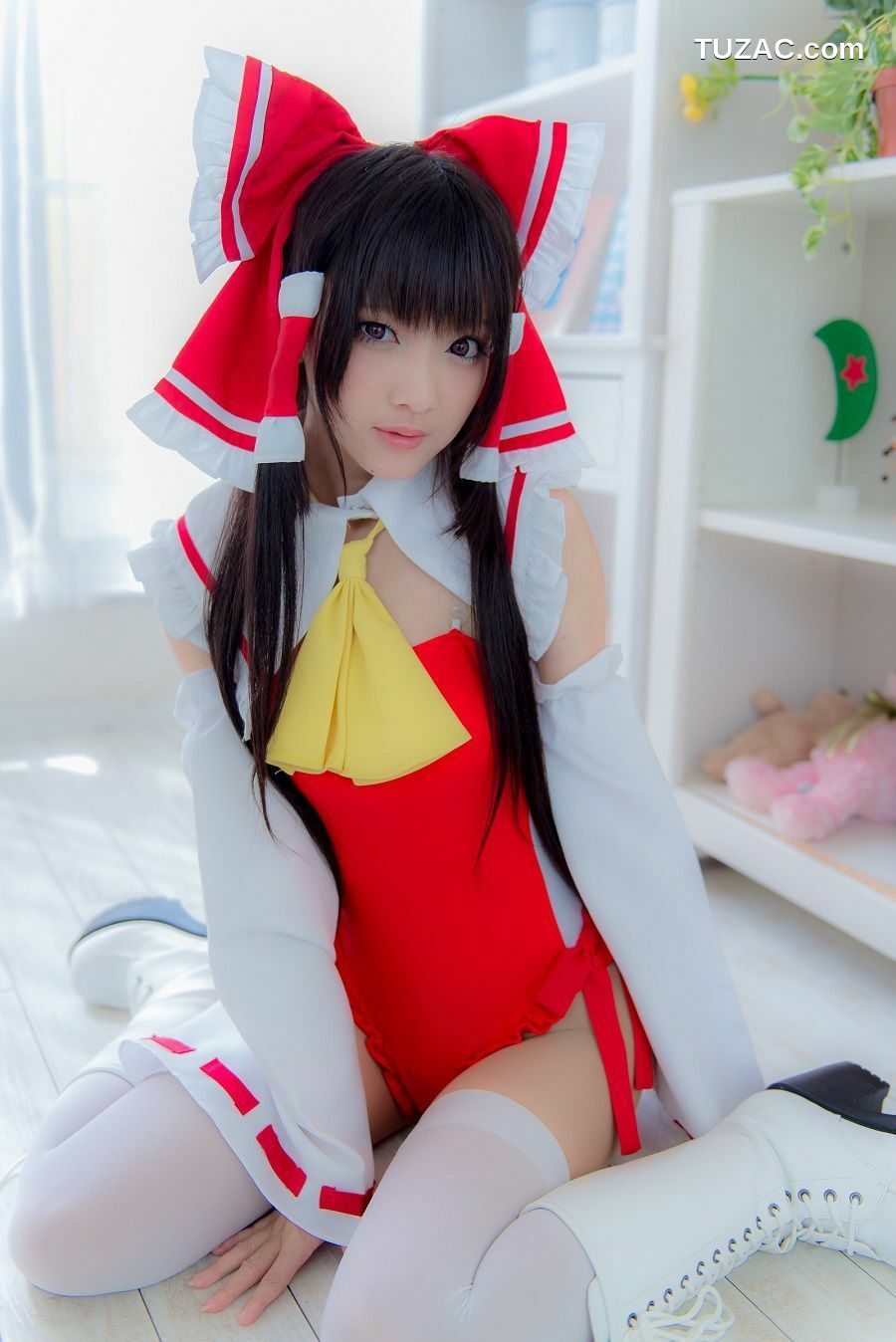 日本CosPlay_火将ロシエル 《Touhou Project》Hakurei Reimu+Flandre Scarlet 写真集[100P]