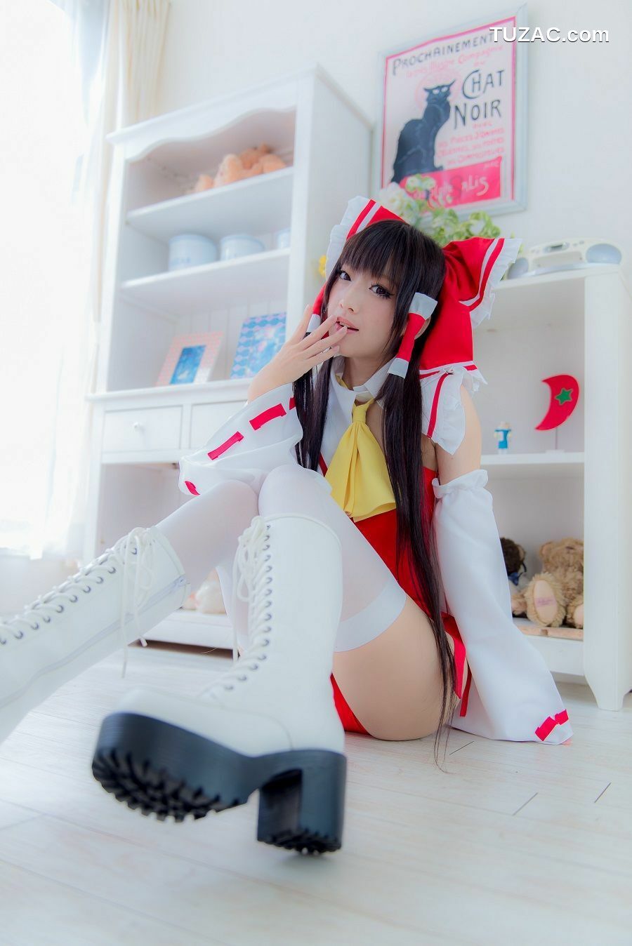 日本CosPlay_火将ロシエル 《Touhou Project》Hakurei Reimu+Flandre Scarlet 写真集[100P]