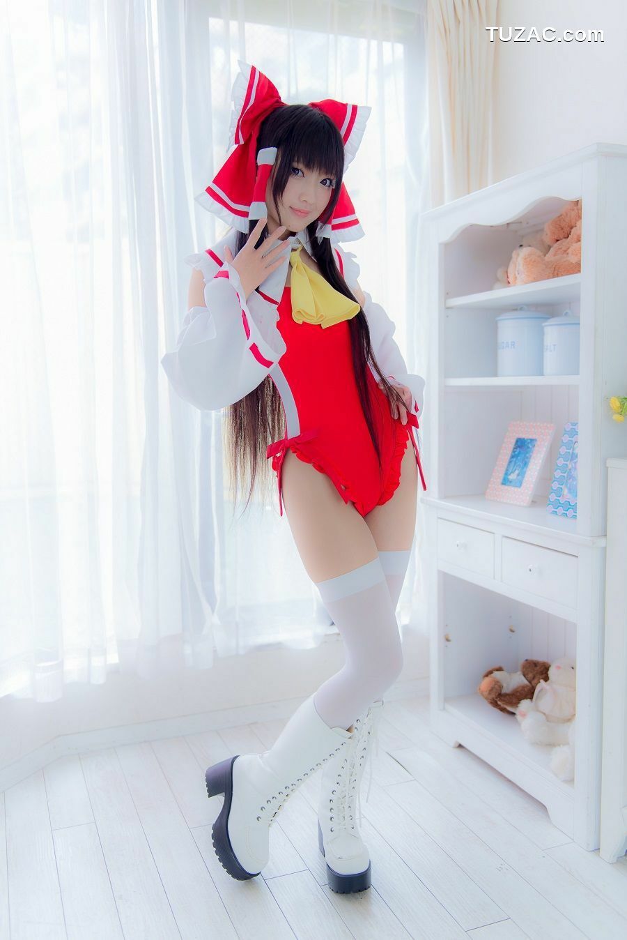 日本CosPlay_火将ロシエル 《Touhou Project》Hakurei Reimu+Flandre Scarlet 写真集[100P]