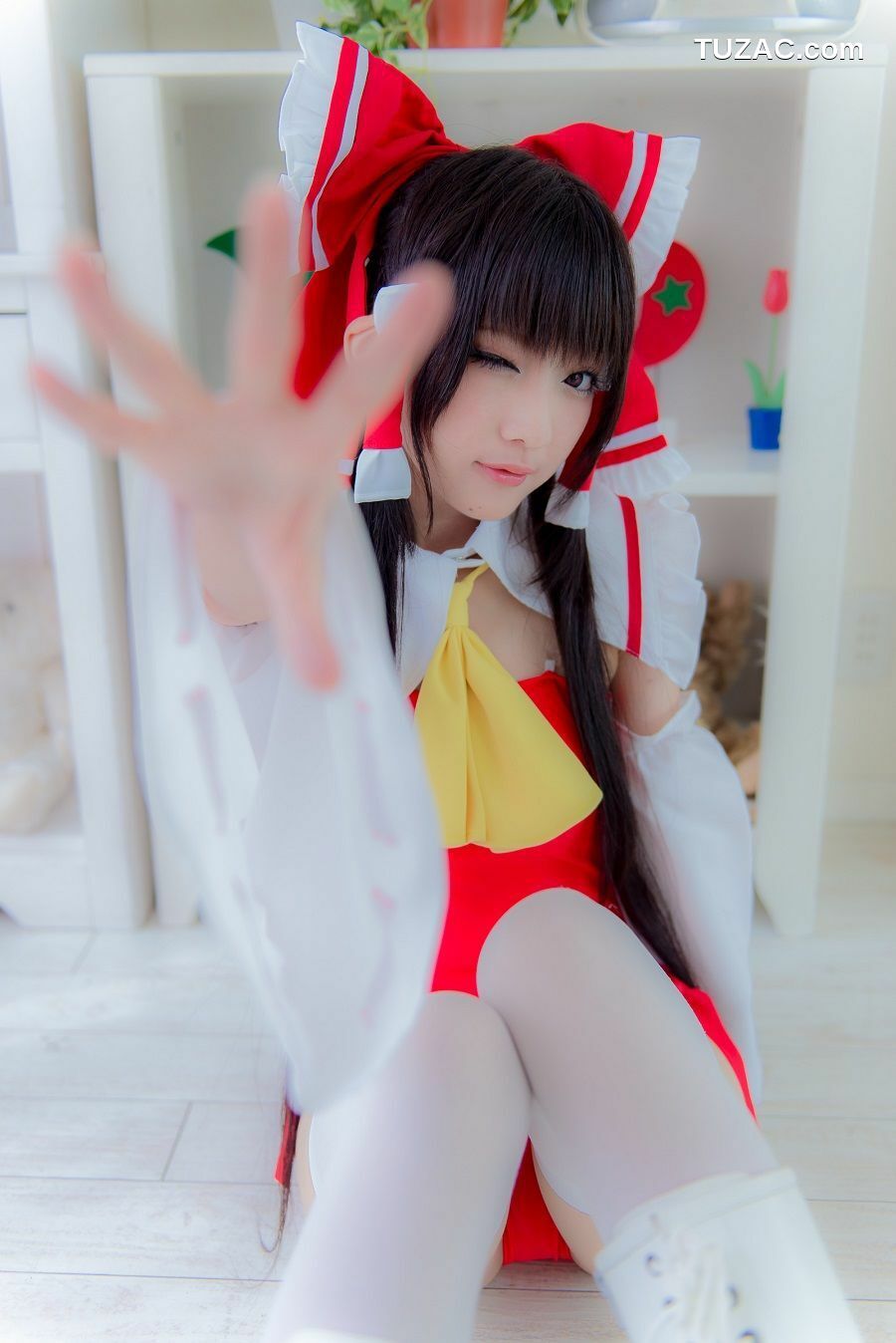 日本CosPlay_火将ロシエル 《Touhou Project》Hakurei Reimu+Flandre Scarlet 写真集[100P]