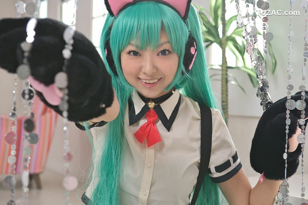 日本CosPlay_猫子(ねここ) 《VOCALOID》Hatsune Miku(初音ミク) 写真集