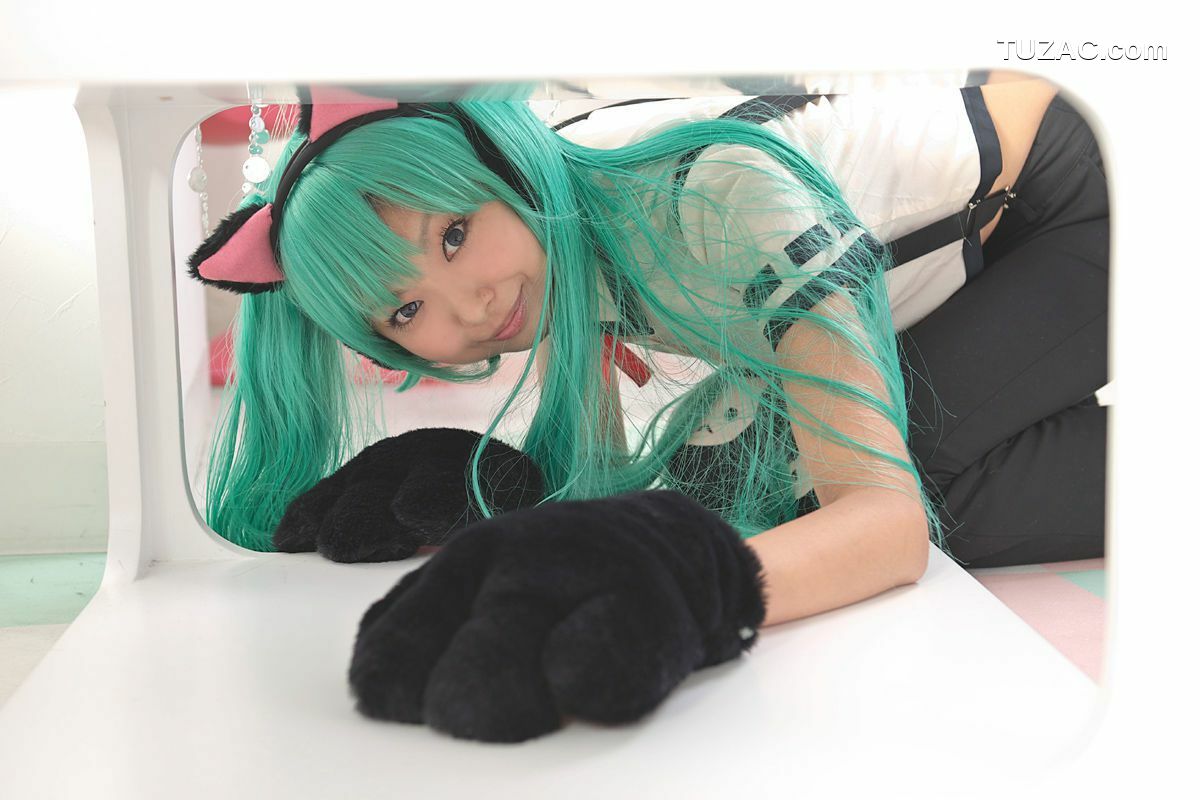 日本CosPlay_猫子(ねここ) 《VOCALOID》Hatsune Miku(初音ミク) 写真集