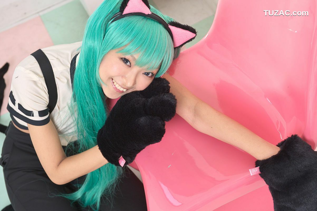 日本CosPlay_猫子(ねここ) 《VOCALOID》Hatsune Miku(初音ミク) 写真集