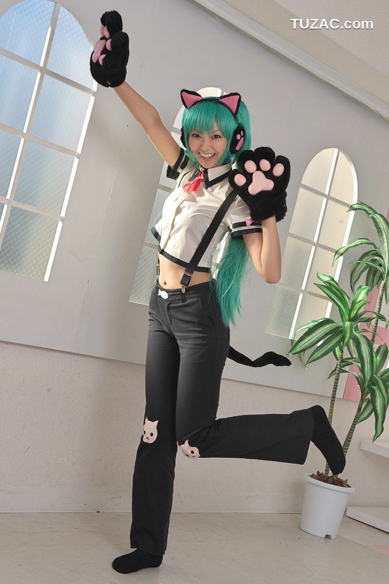 日本CosPlay_猫子(ねここ) 《VOCALOID》Hatsune Miku(初音ミク) 写真集