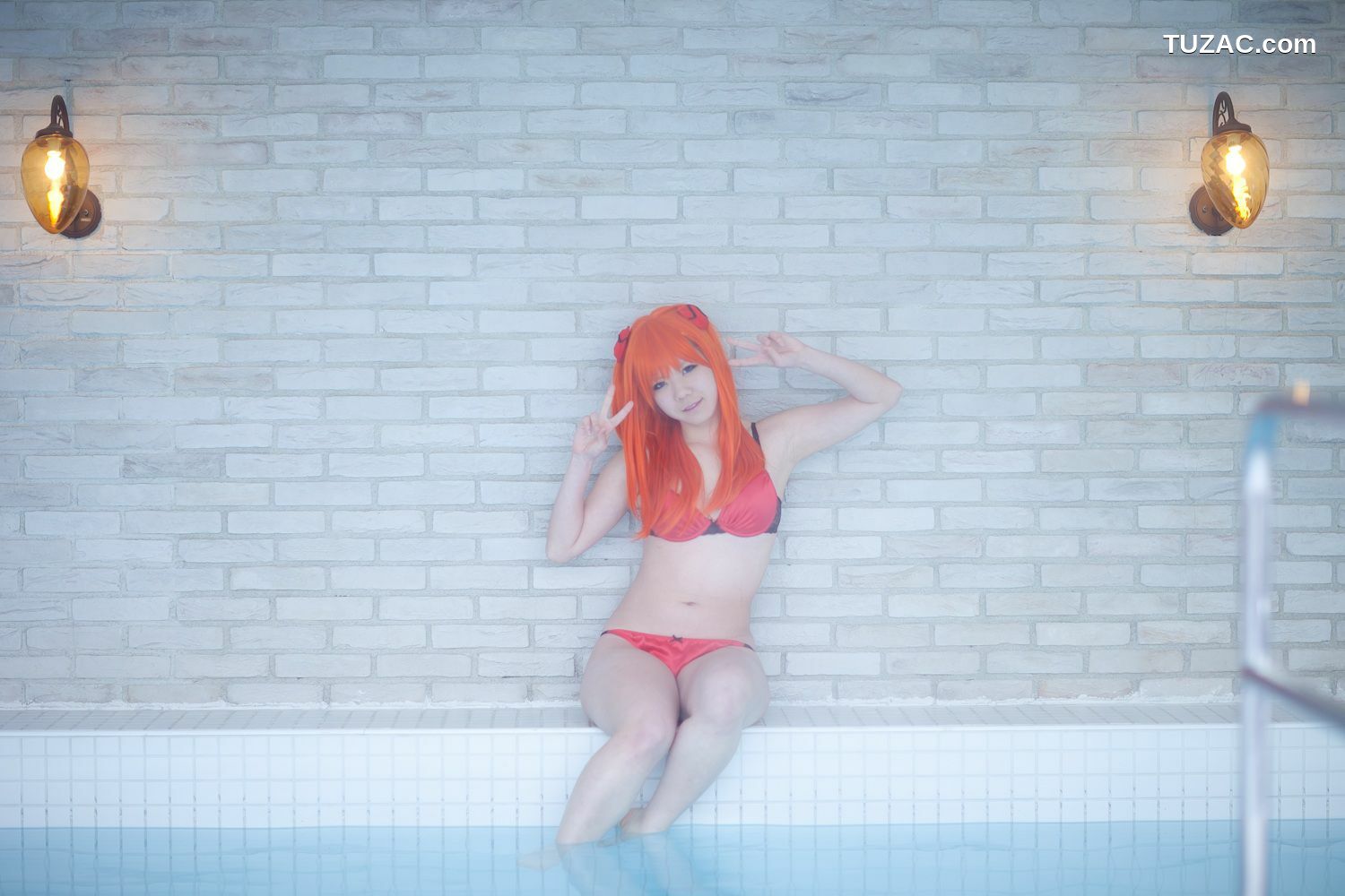 日本CosPlay_田中まな《Shinseiki Evangelion》Souryuu Asuka Langley 写真集[79P]