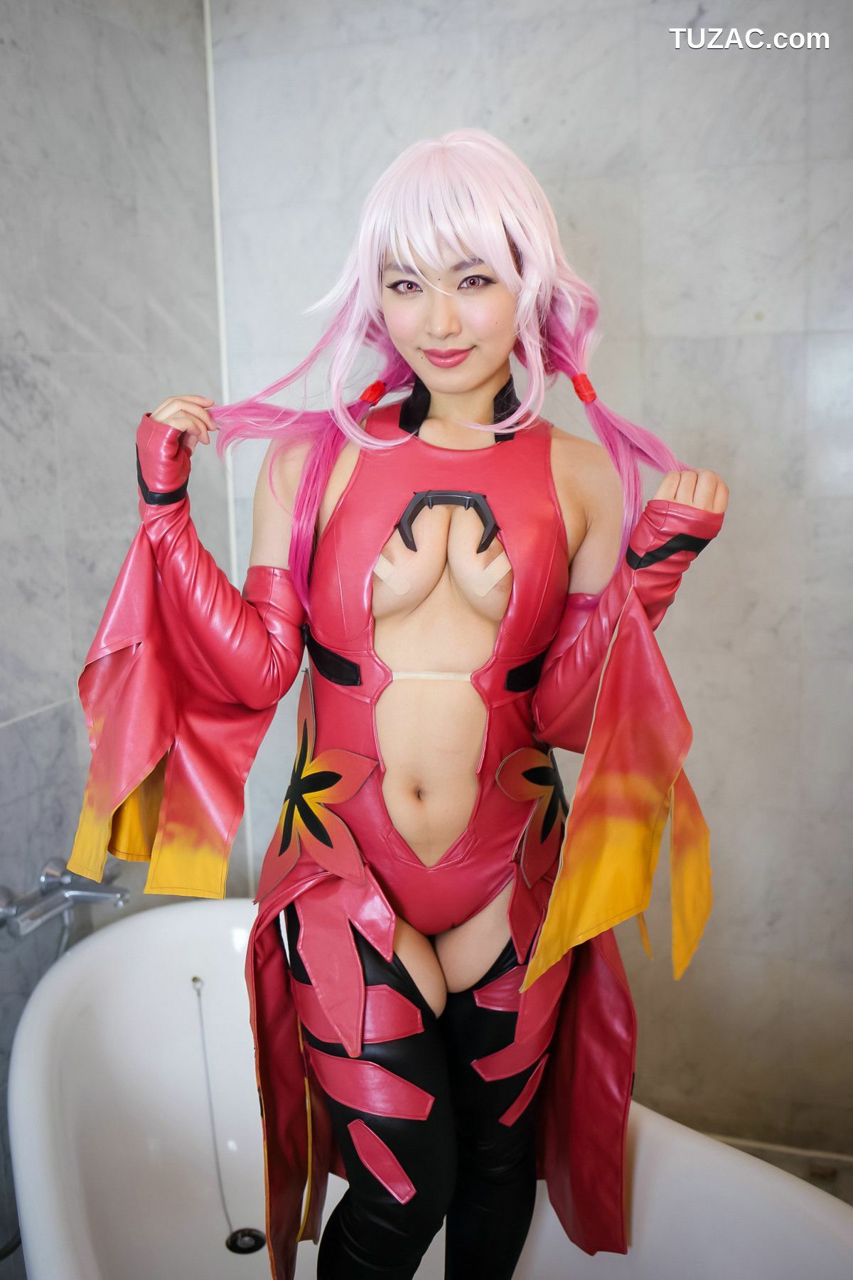 日本CosPlay_由愛可奈 《Guilty Crown》楪いのり 写真集[69P]