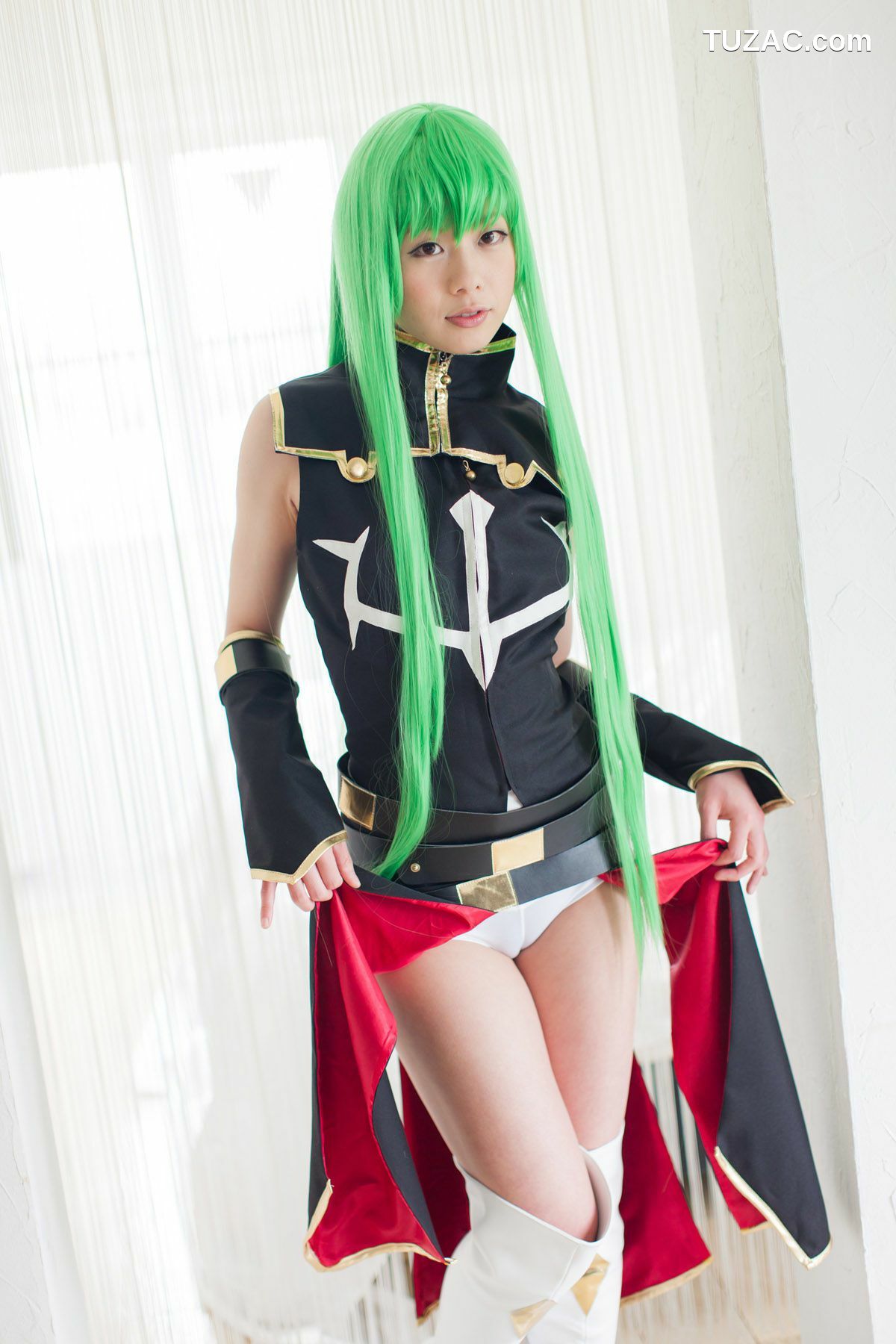 日本CosPlay_相沢恋 (相泽恋) 《Code Geass》C.C 写真集[93P]