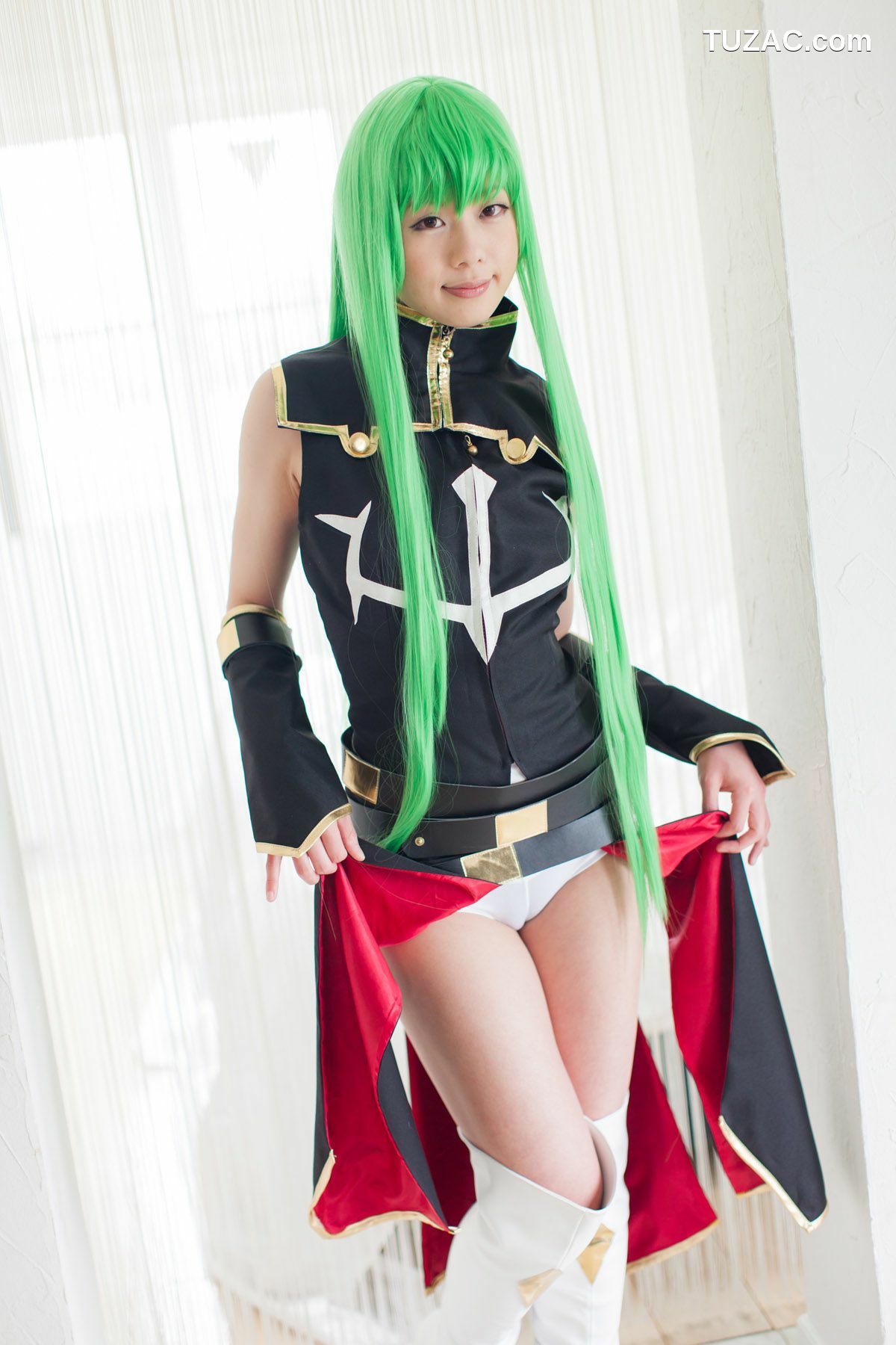 日本CosPlay_相沢恋 (相泽恋) 《Code Geass》C.C 写真集[93P]