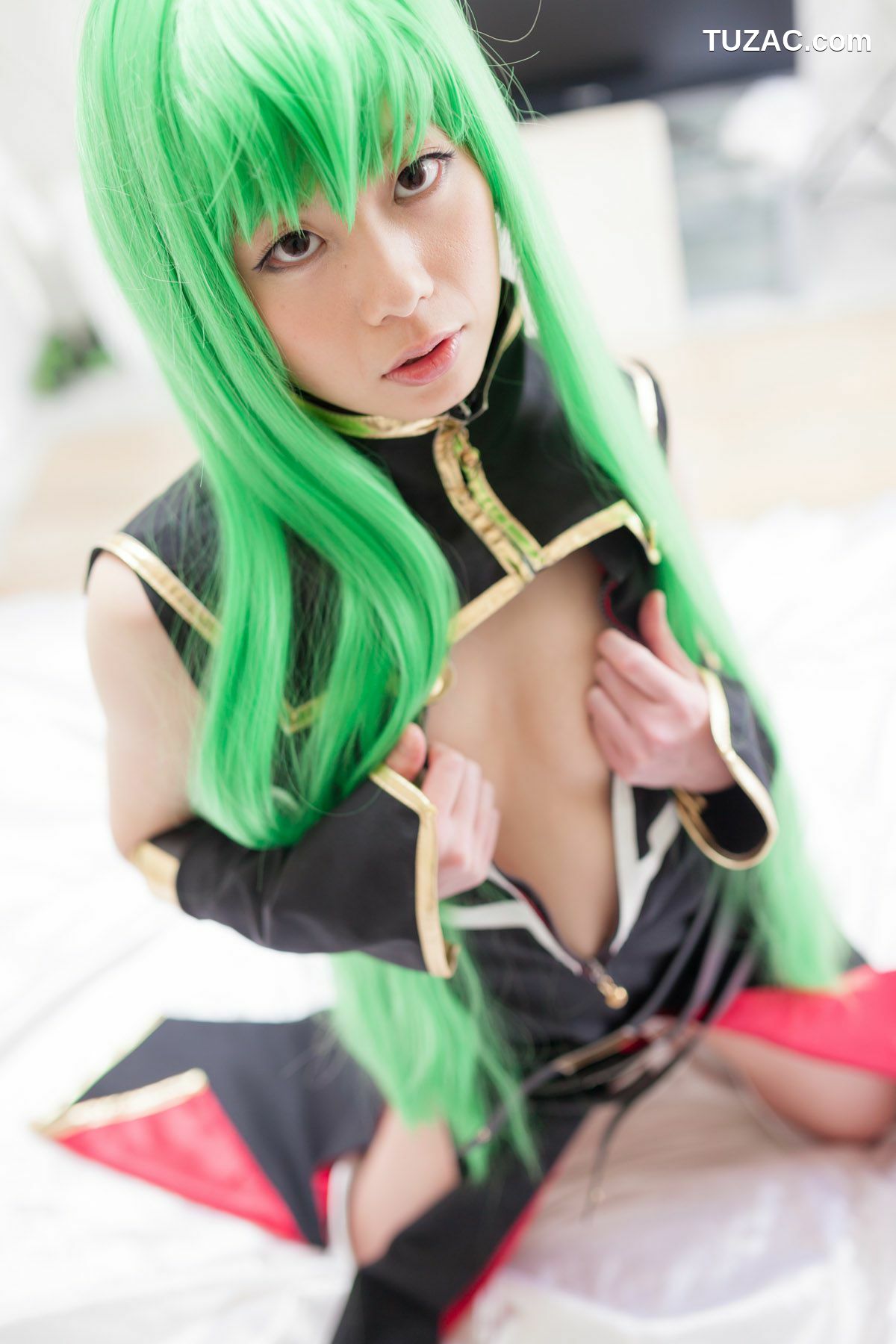 日本CosPlay_相沢恋 (相泽恋) 《Code Geass》C.C 写真集[93P]