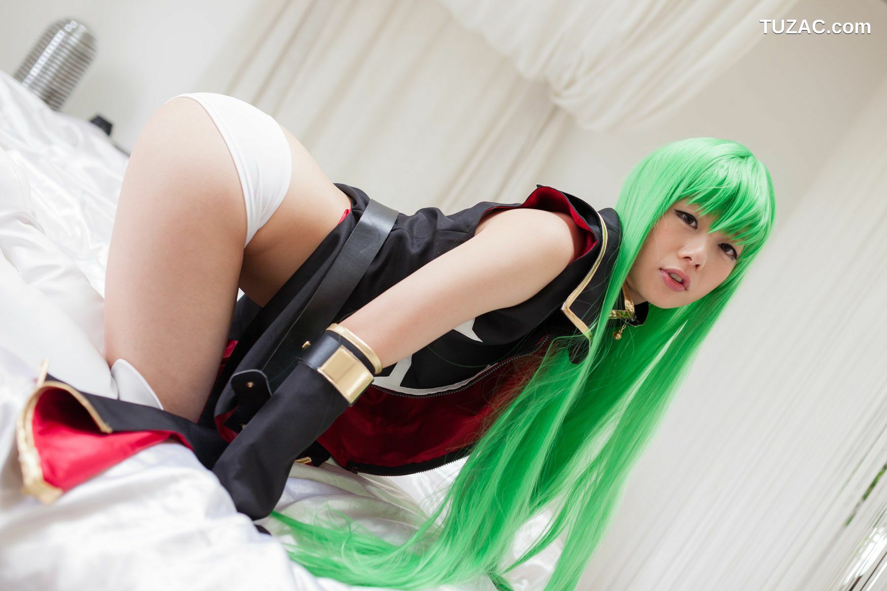 日本CosPlay_相沢恋 (相泽恋) 《Code Geass》C.C 写真集[93P]