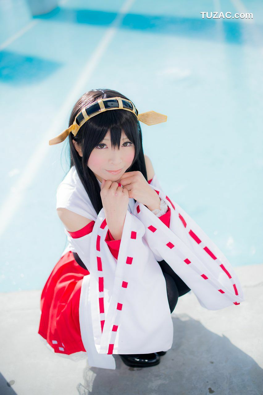 日本CosPlay_真白ゆき (Mashiro Yuki) 《Kantai Collection》Haruna 写真集