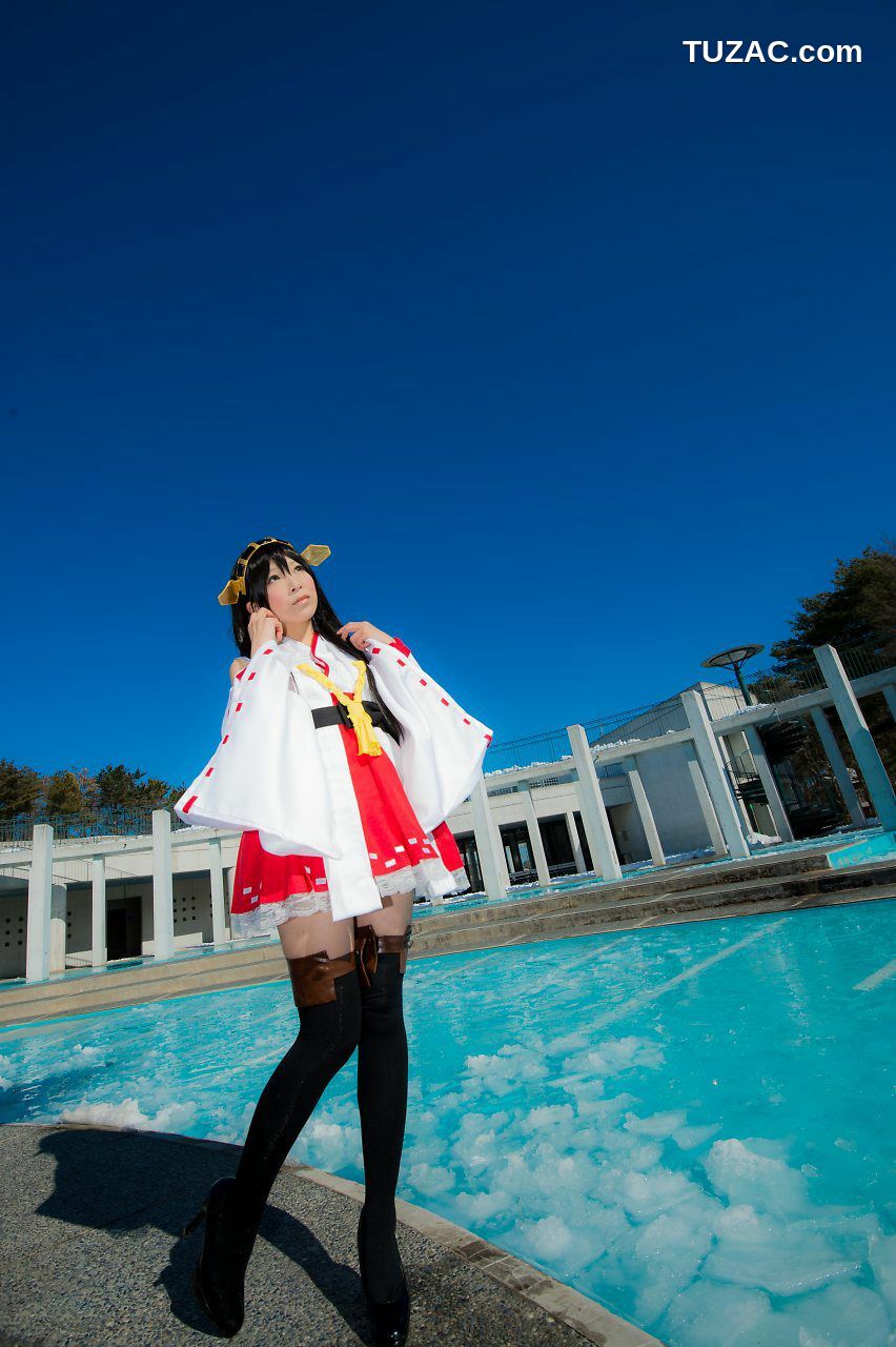 日本CosPlay_真白ゆき (Mashiro Yuki) 《Kantai Collection》Haruna 写真集