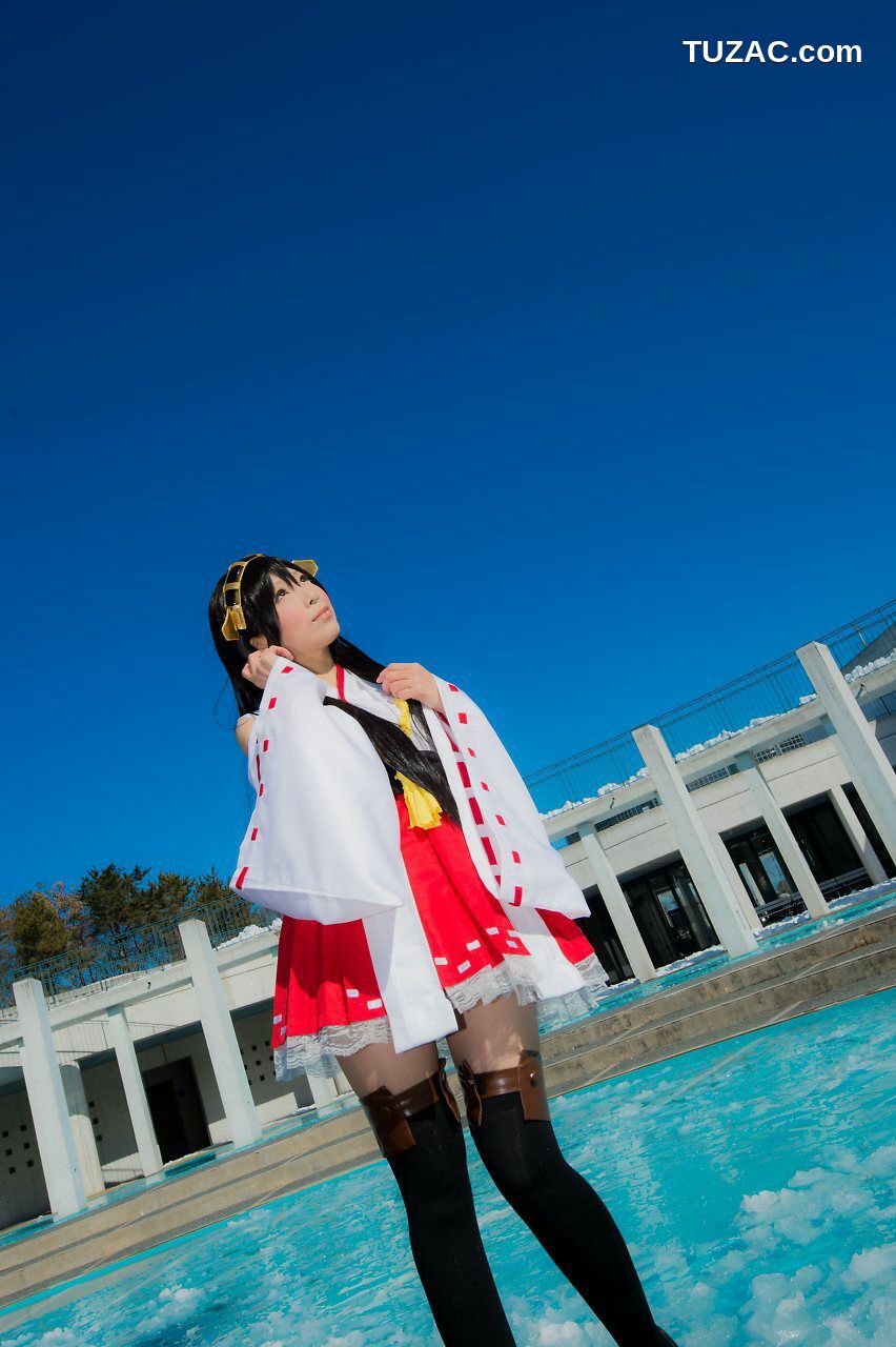 日本CosPlay_真白ゆき (Mashiro Yuki) 《Kantai Collection》Haruna 写真集