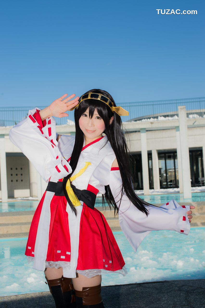 日本CosPlay_真白ゆき (Mashiro Yuki) 《Kantai Collection》Haruna 写真集