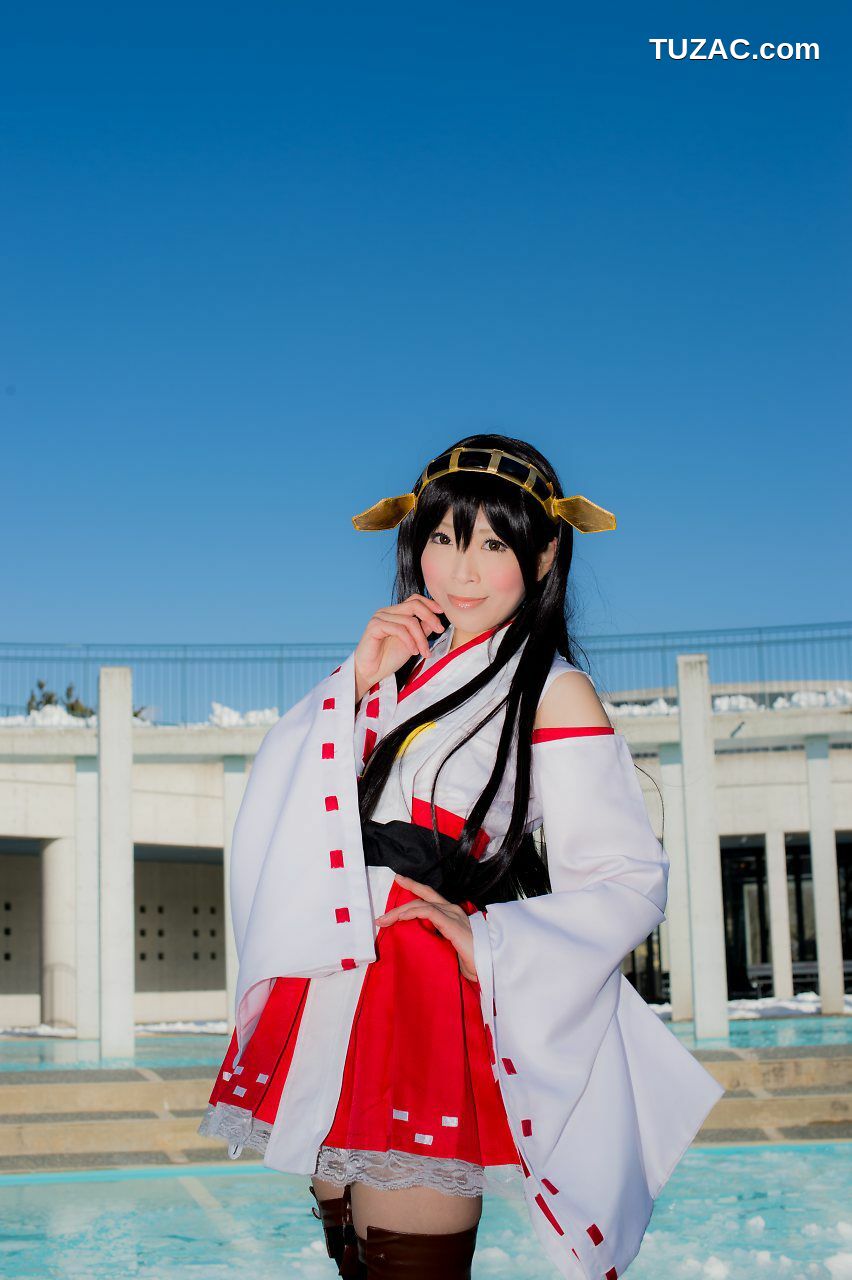 日本CosPlay_真白ゆき (Mashiro Yuki) 《Kantai Collection》Haruna 写真集