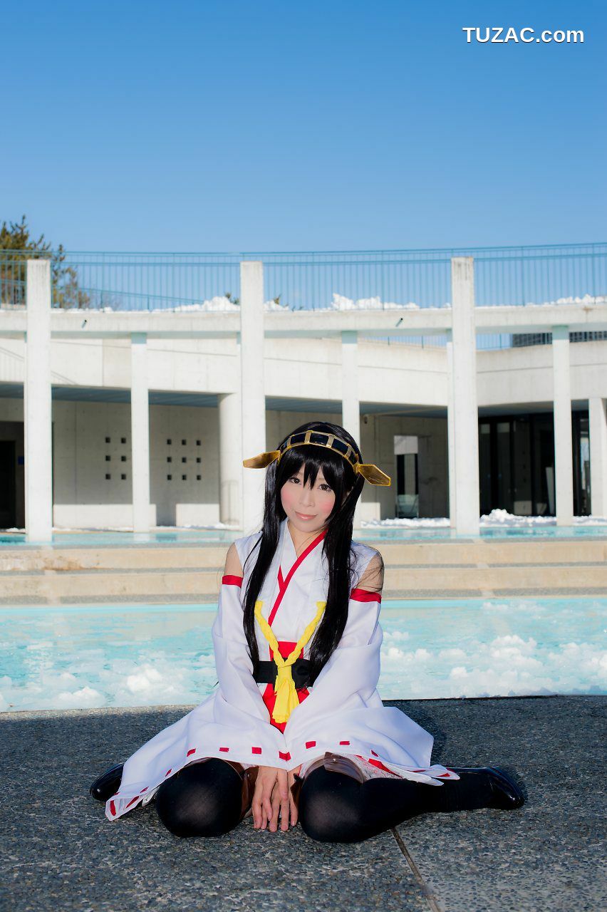 日本CosPlay_真白ゆき (Mashiro Yuki) 《Kantai Collection》Haruna 写真集